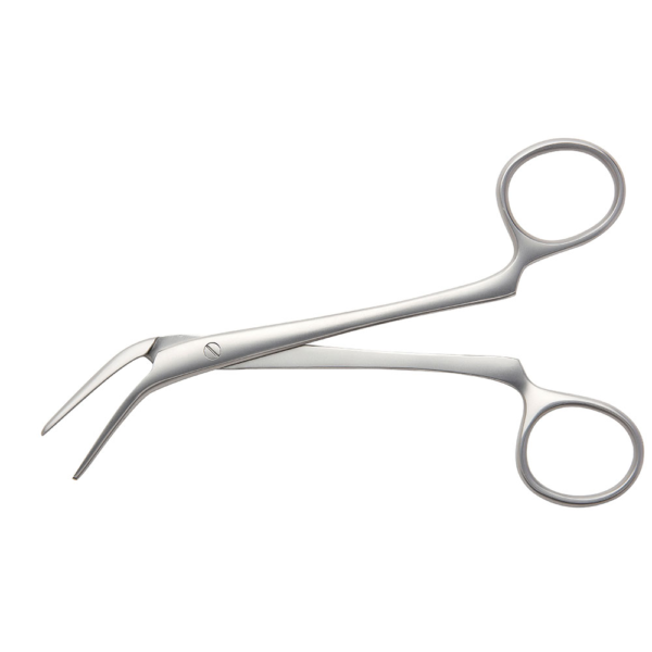 Suture Holding Forceps Angled on Flat Blades 150mm