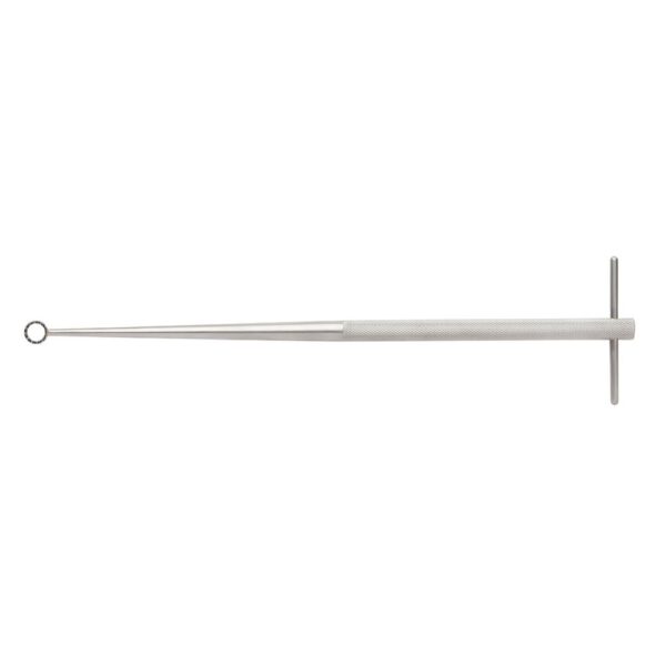 Charnley Ring Curette Small 10mm Inside Ø T-Handle